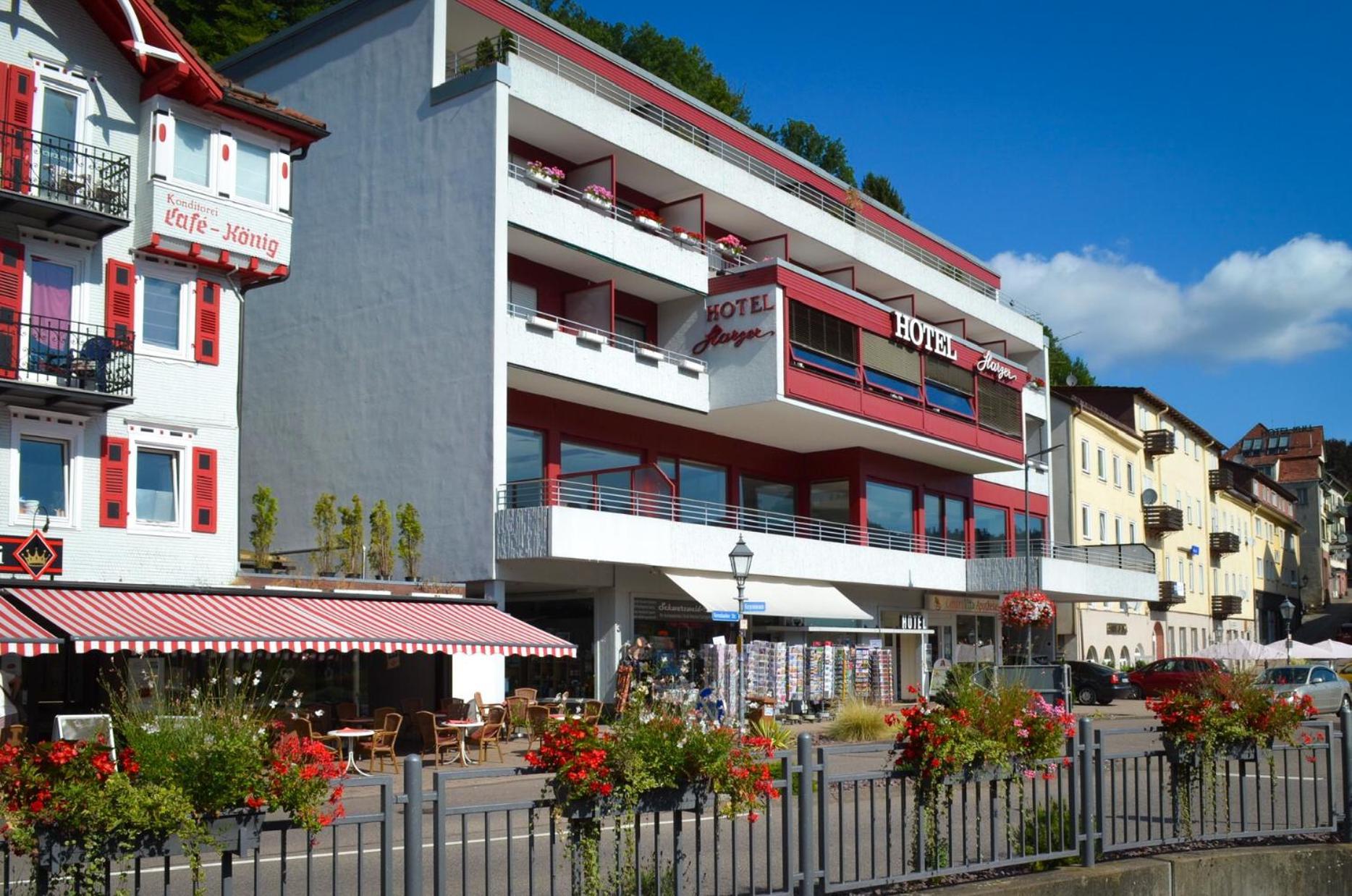 Hotel Harzer Am Kurpark Bad Herrenalb Exterior photo