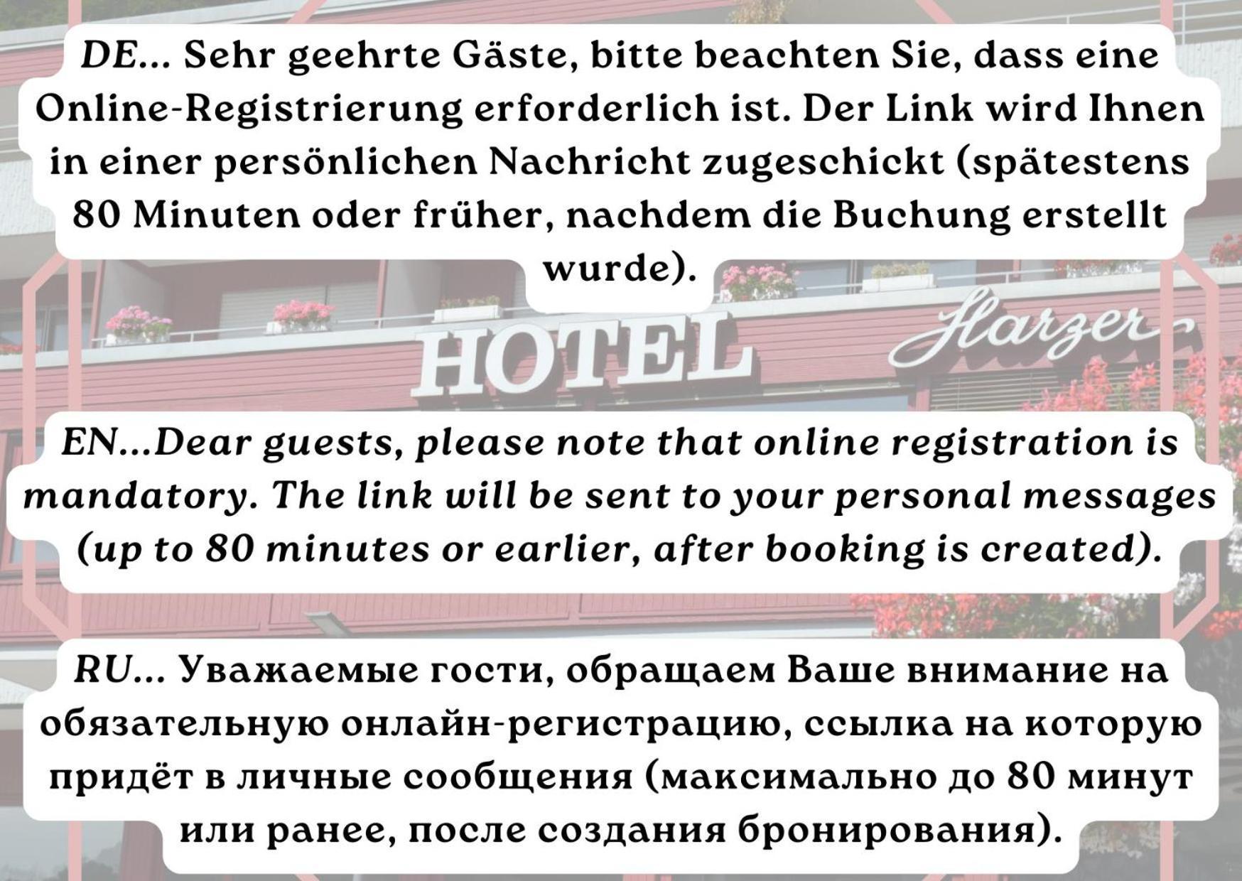 Hotel Harzer Am Kurpark Bad Herrenalb Exterior photo